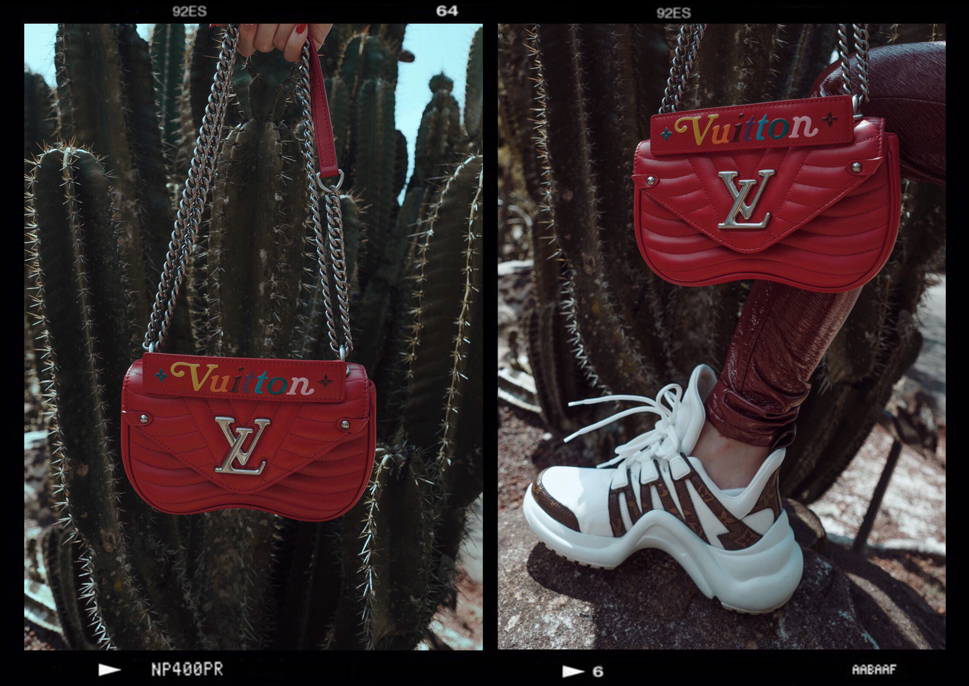 outfit louis vuitton new wave chain bag